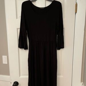 Black Midi Dress